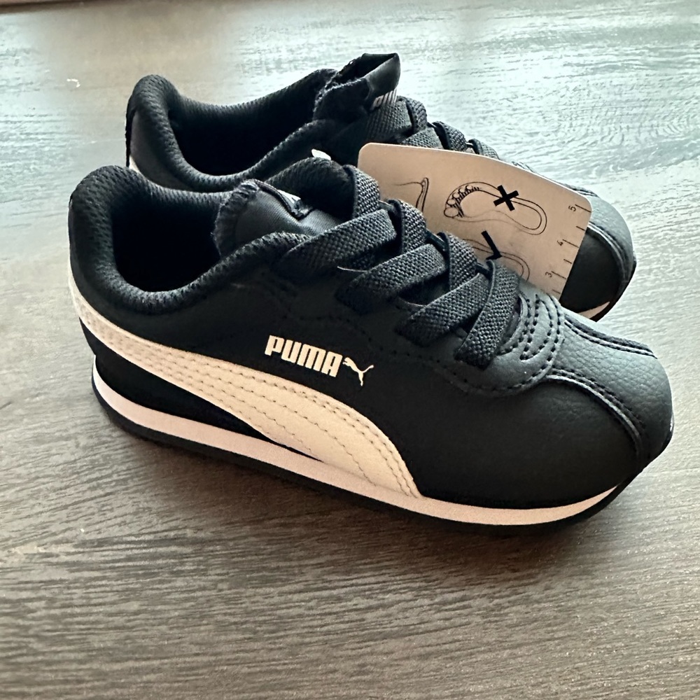 New Black Puma Toddler Sneakers- 8c